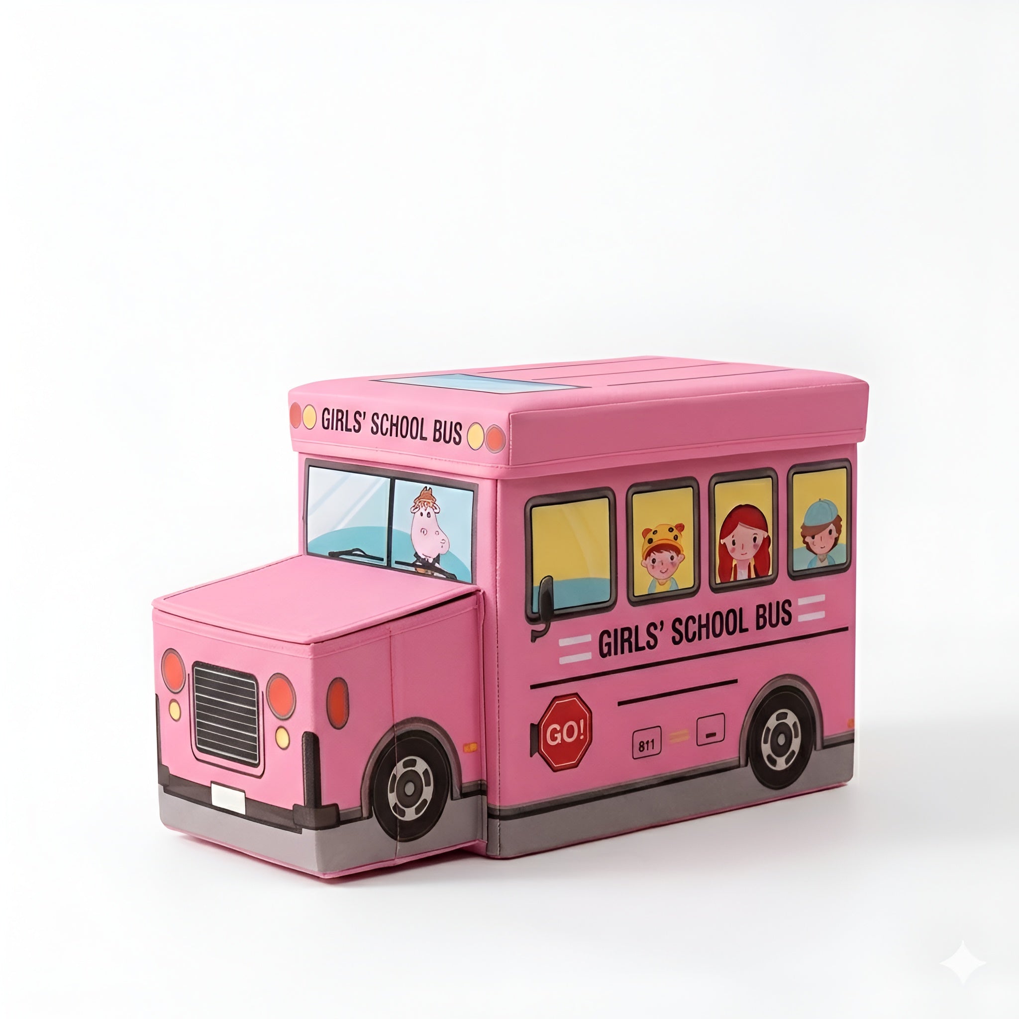 Kids Vehicle Storage Box Organizer