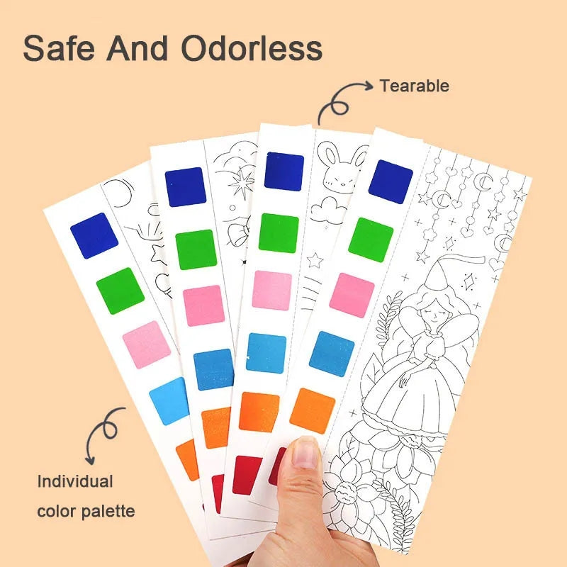 Watercolor painting book