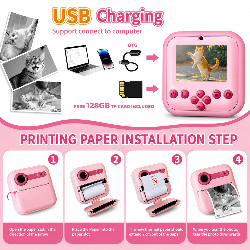 Unicorn Instant Print camera