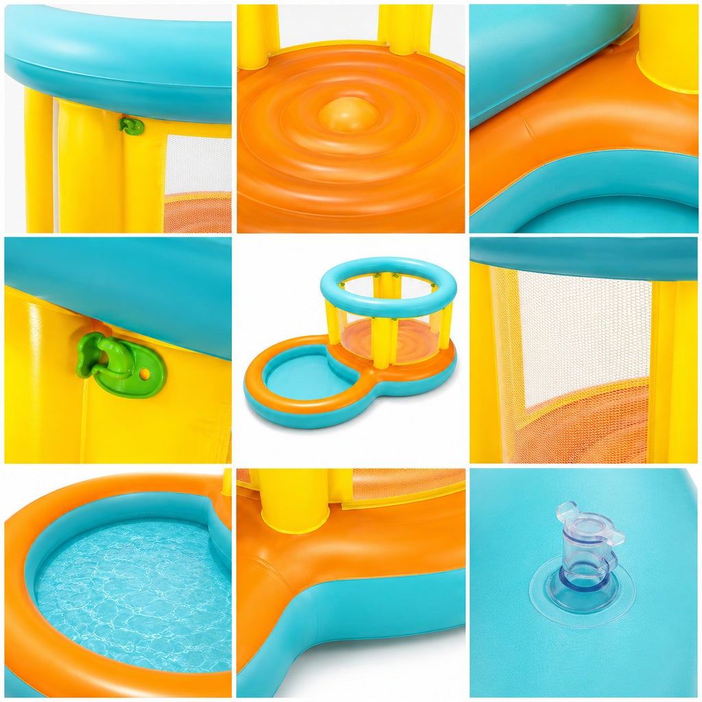 Kids Jumping Castle with Pool Area 239 x 142 x 102cm