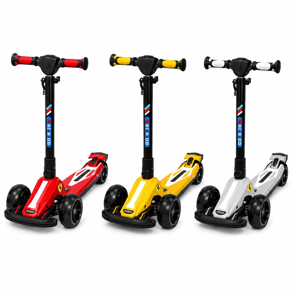 Kids Formula One Racing Scooty with Lights & Music
