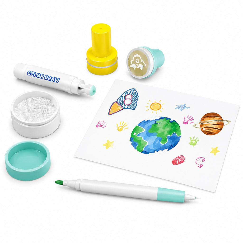 Magic Painting Kit with Light-Up Brush & Color Wonder Paper