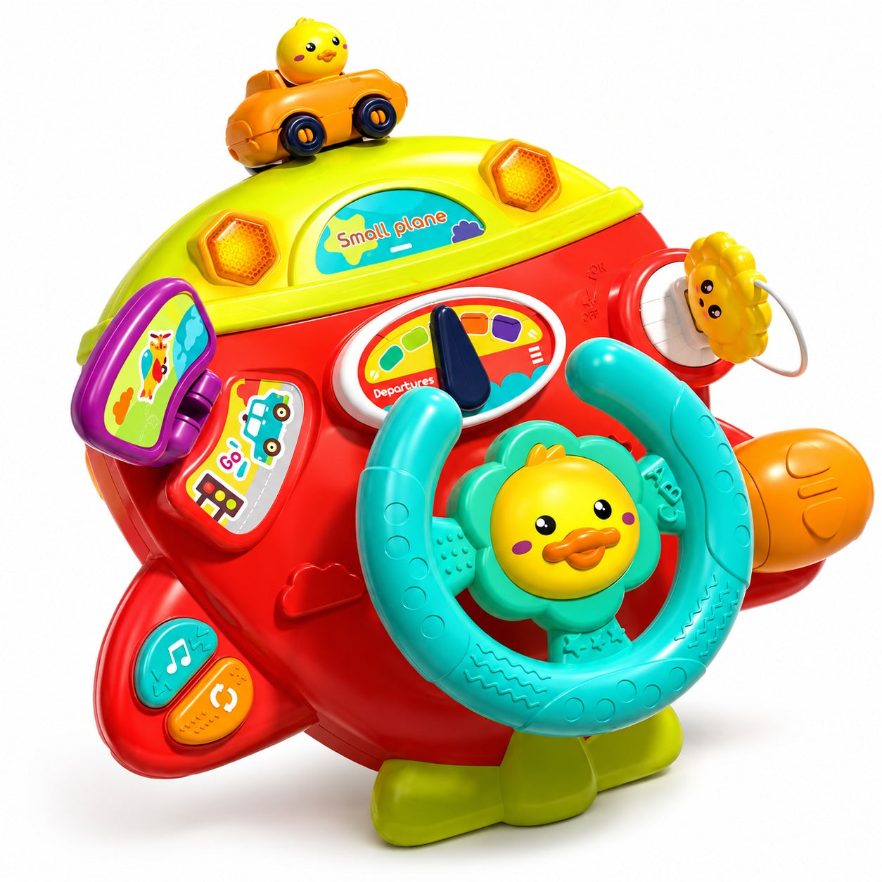 Baby Sensory Steering Wheel Toy
