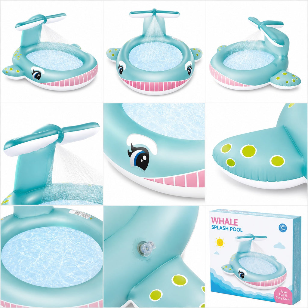 INTEX Whale Spray Pool Center