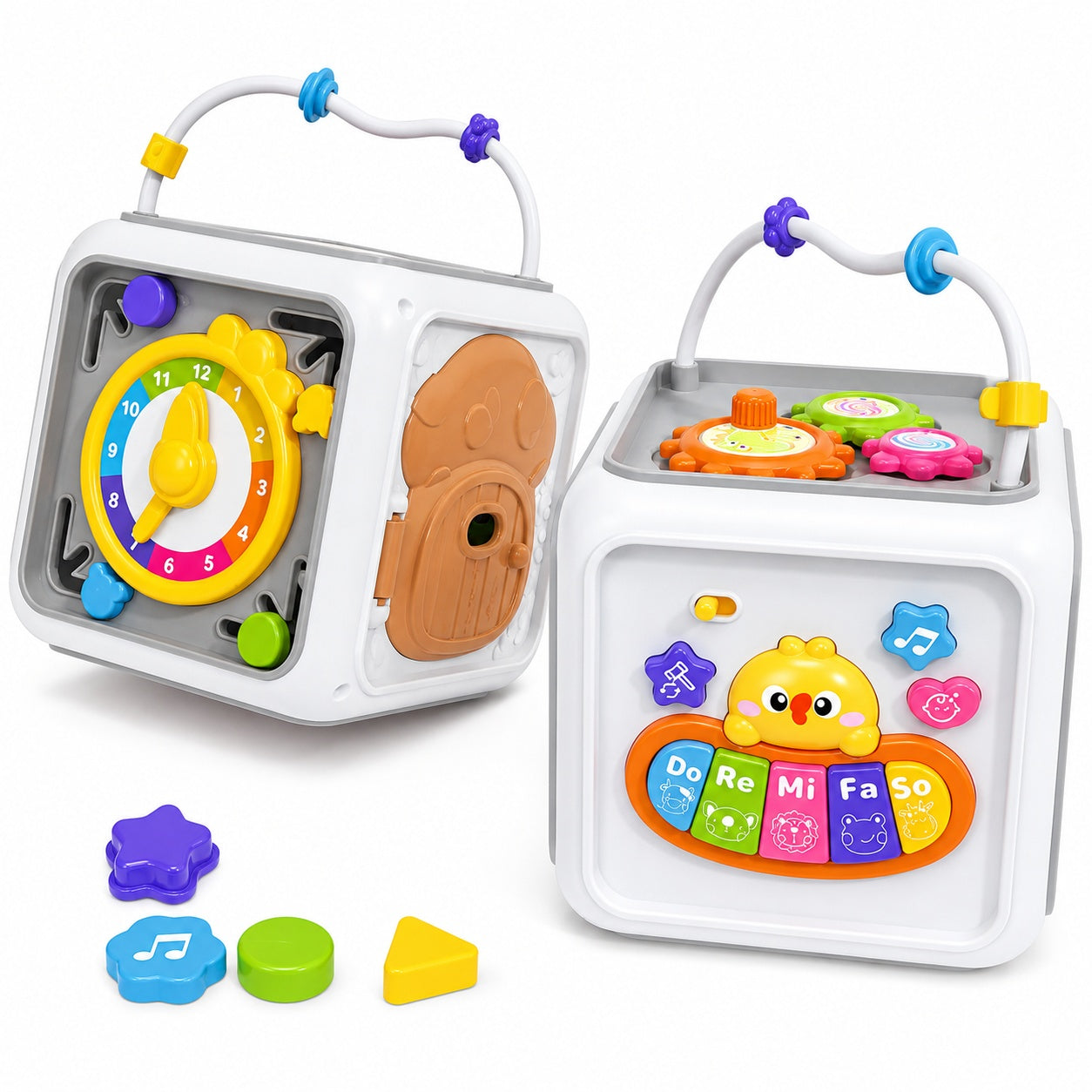 Baby Musical Activity Cube Toy | Sensory Educational Development Play