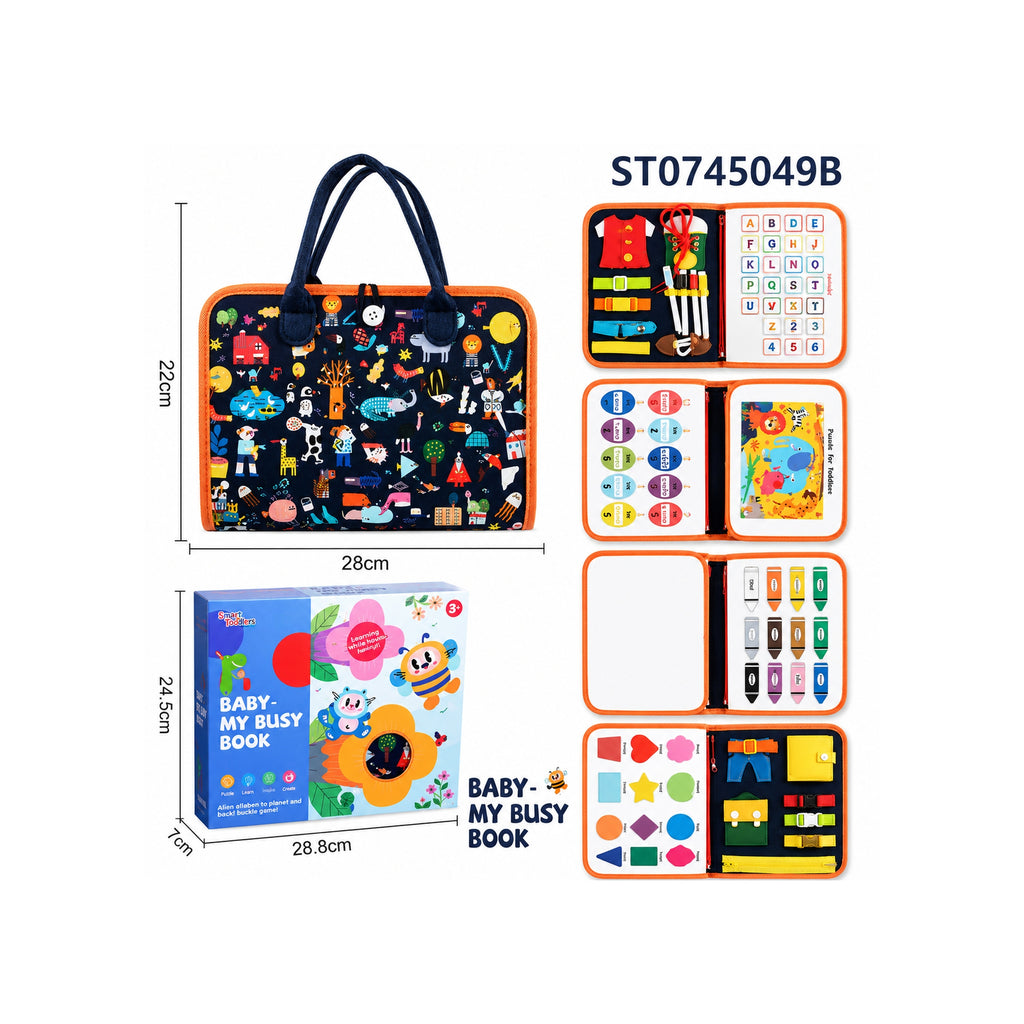 Montessori Busy Board for Kids