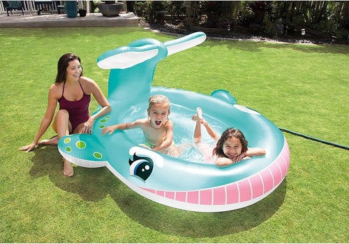 INTEX Whale Spray Pool Center 79” x 77” x 36”