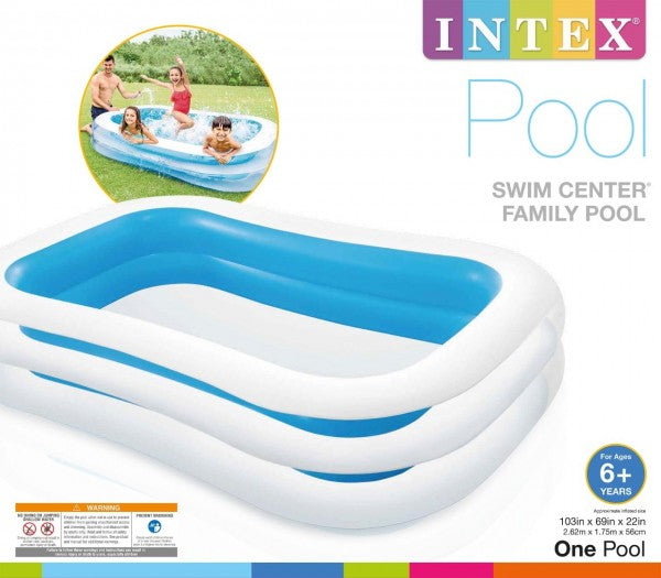 INTEX Swim Center Family Pool ( 103&quot; L x 69&quot; W x 22&quot; H )