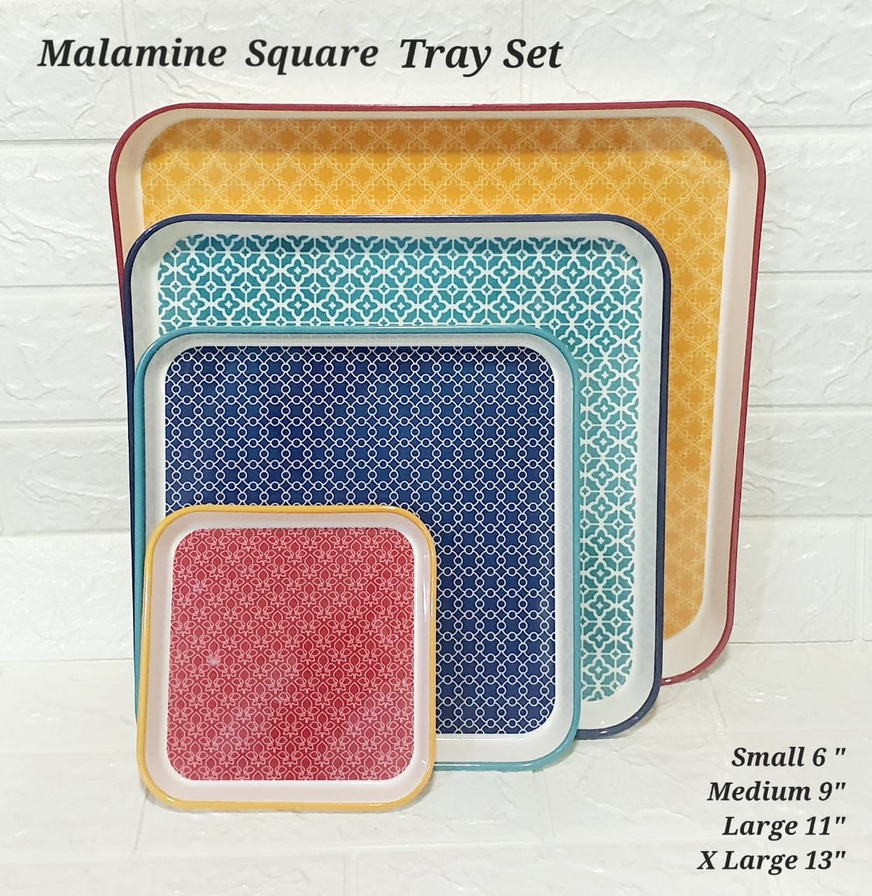 Malamine Trays