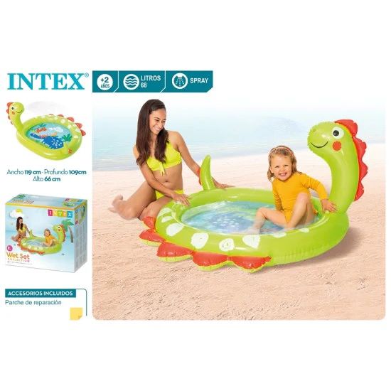 Intex Children's Inflatable Dinosaur Pool