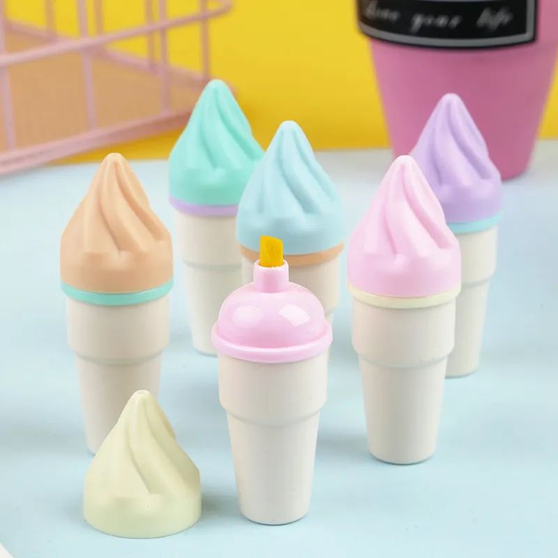 Highlighter Set of 6pcs (Ice Cream)