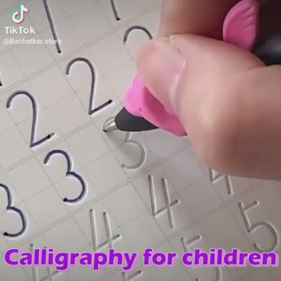 Magic practice copybook
