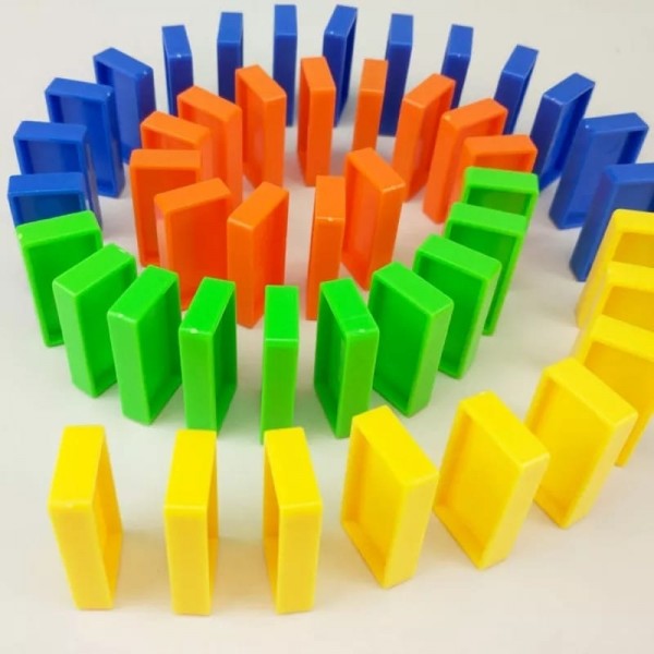 Stacking Domino Train