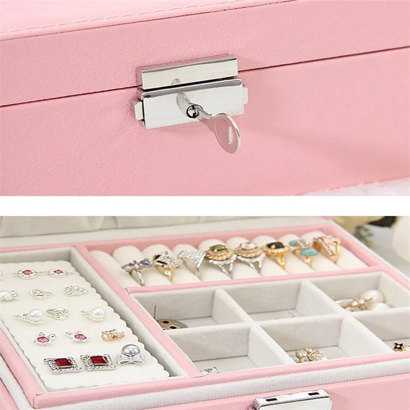 Leather Jewellery Organiser
