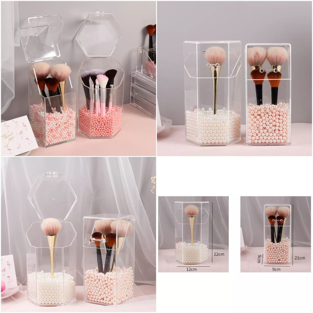 Acrylic Brush Organiser