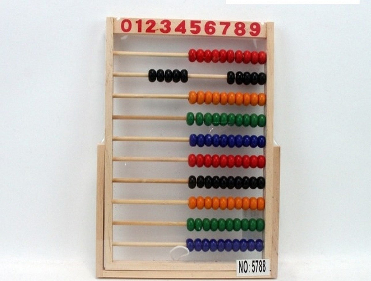 wooden number board